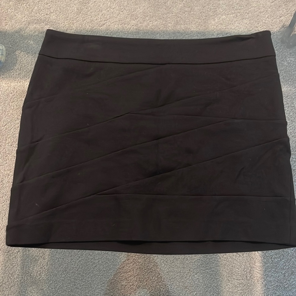 Express Black mini skirt